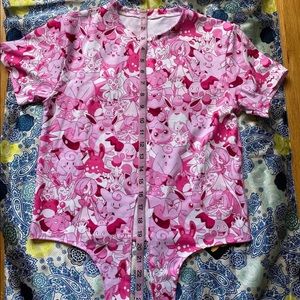 ✨Blackmilk fairy pokemon tie front top!